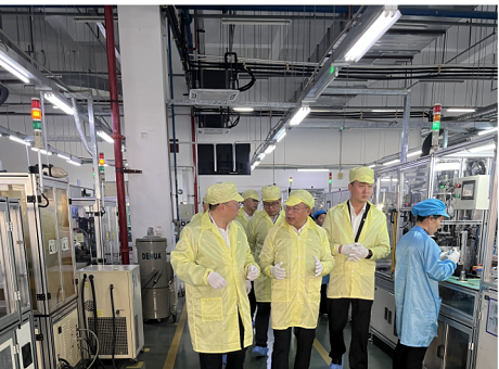 蒋文春莅临绵阳开元游戏大厅app深圳分公司调研